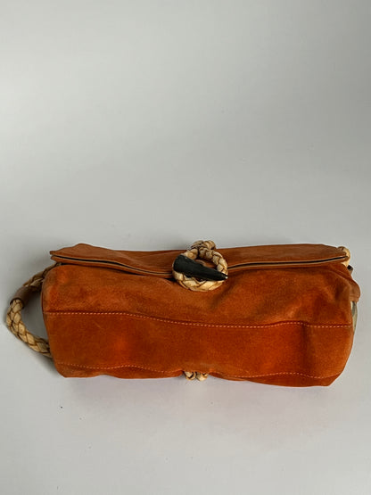 Burberry Suede Horn Bag