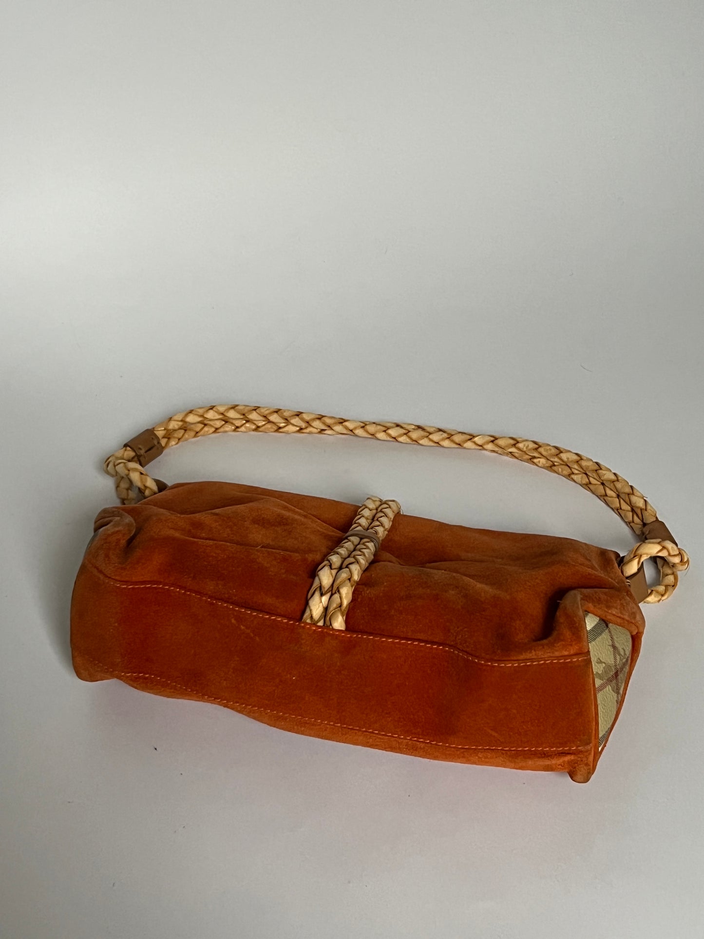 Burberry Suede Horn Bag