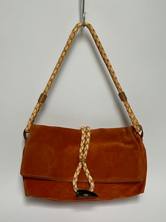 Burberry Suede Horn Bag