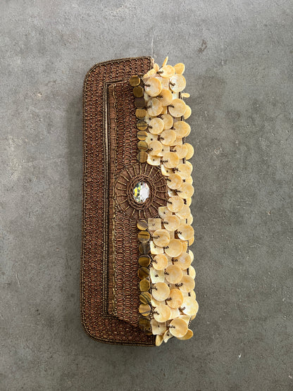 Gold Shell Bag