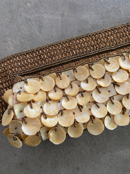 Gold Shell Bag
