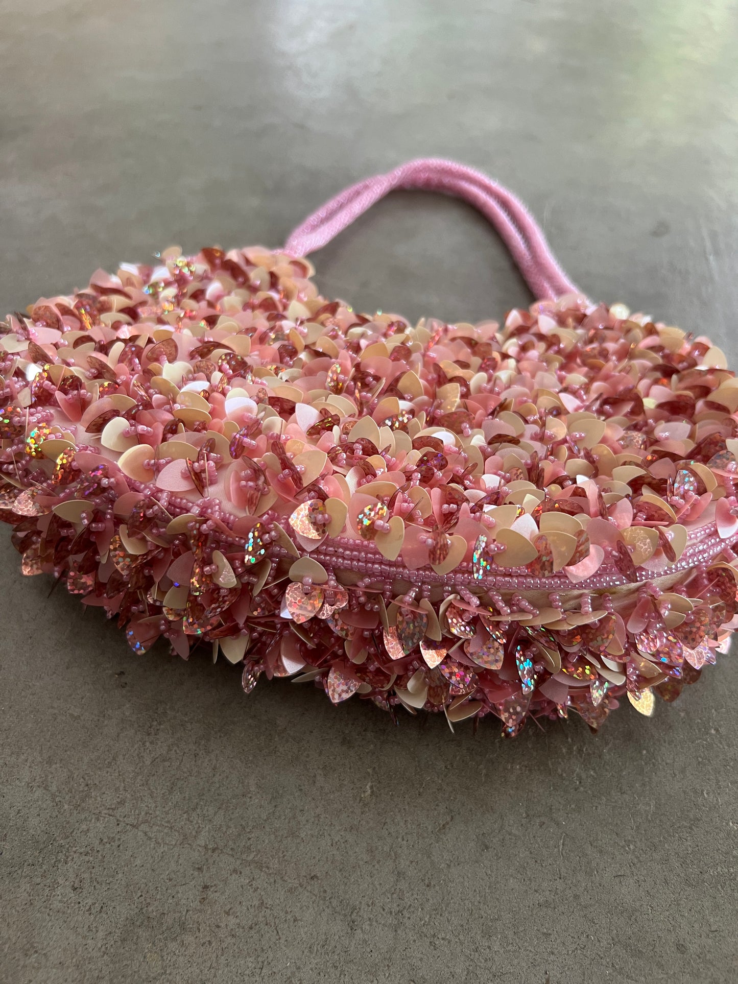 Che Che Pink Beaded Bag