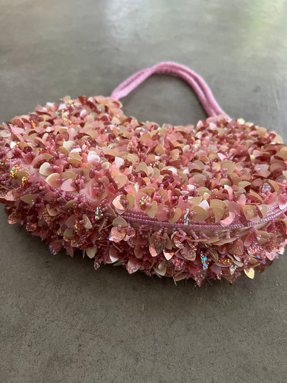 Che Che Pink Beaded Bag