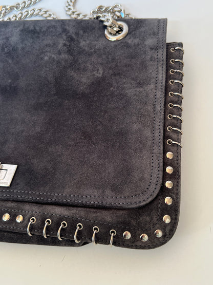 Pucci Suede Peirced Shoulder Bag