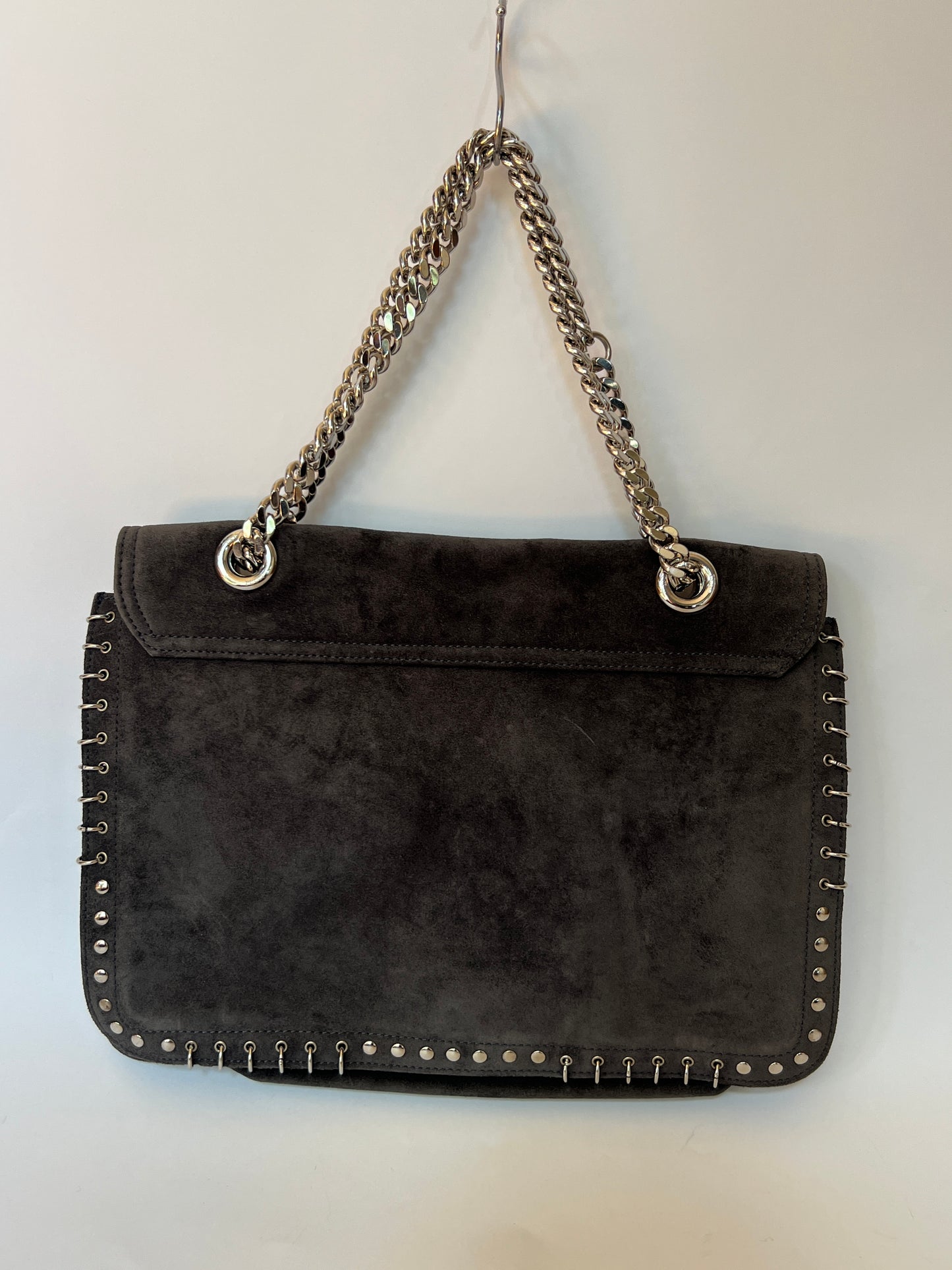 Pucci Suede Peirced Shoulder Bag