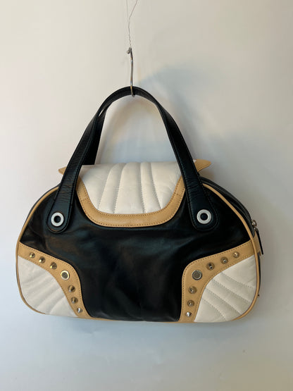 Cavalli Freedom Y2K Studded Leather Bag