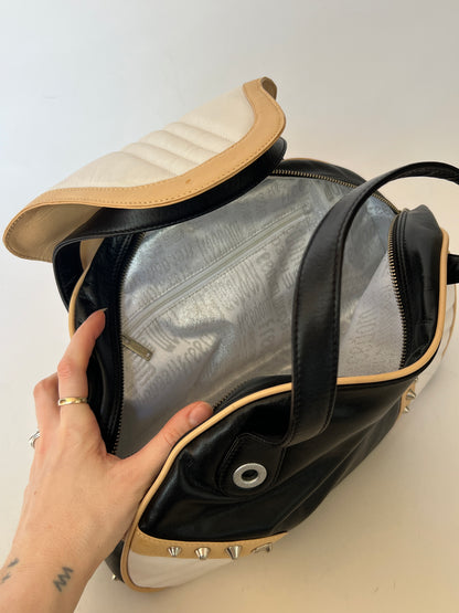 Cavalli Freedom Y2K Studded Leather Bag