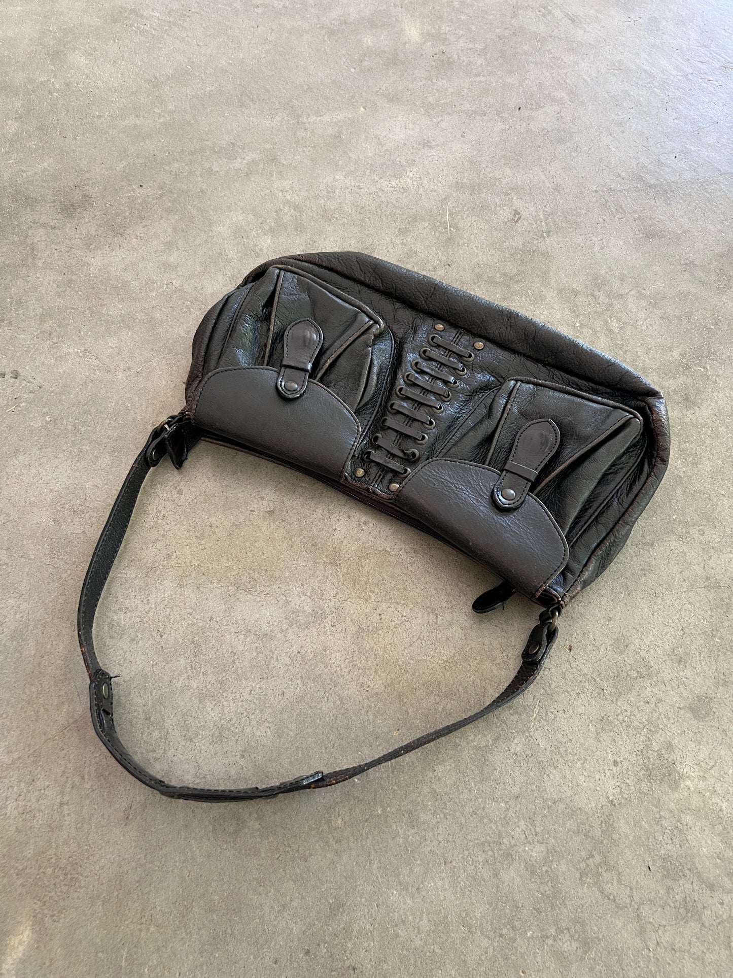 Abaco Paris Leather Shoulder Bag