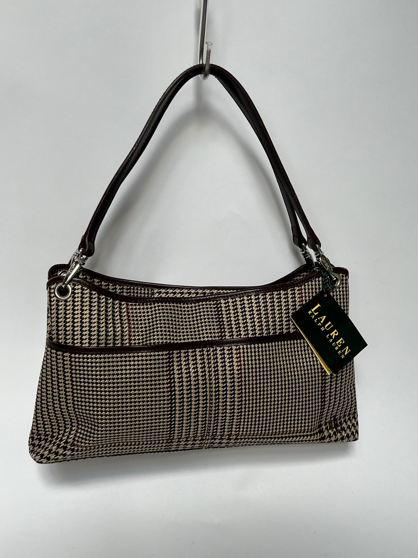 Ralph Lauren Houndstooth Vintage Bag