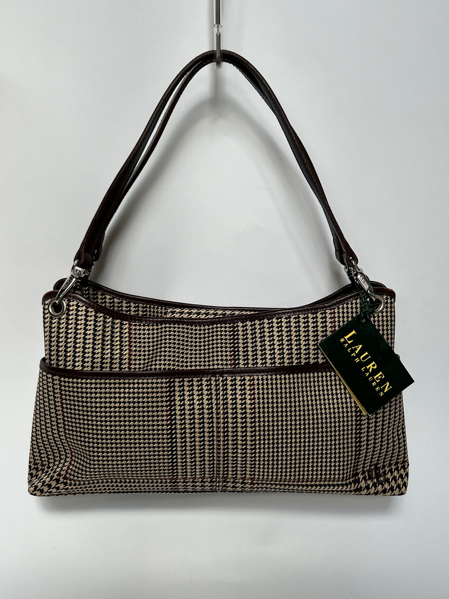 Ralph Lauren Houndstooth Vintage Bag