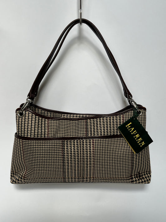 Ralph Lauren Houndstooth Vintage Bag