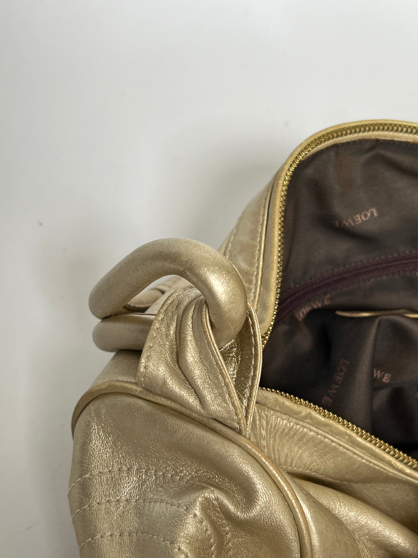 Rare Vintage Loewe Barrel Bag
