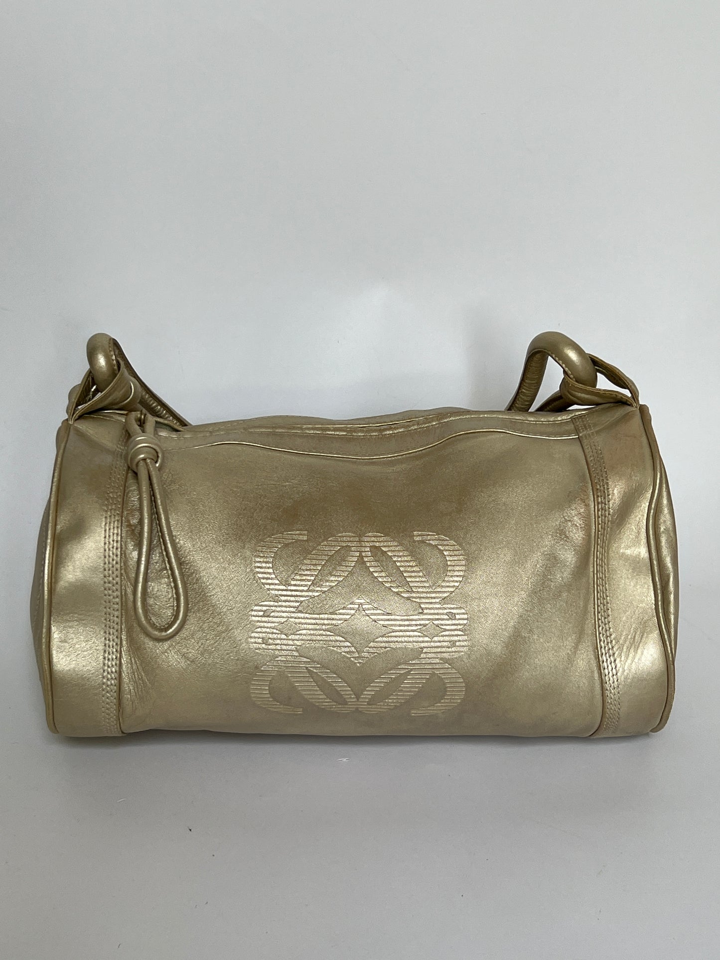 Rare Vintage Loewe Barrel Bag