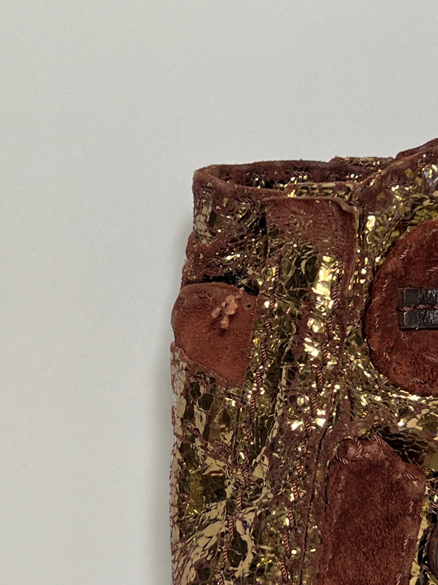 Gold Y2K Buckle Bag