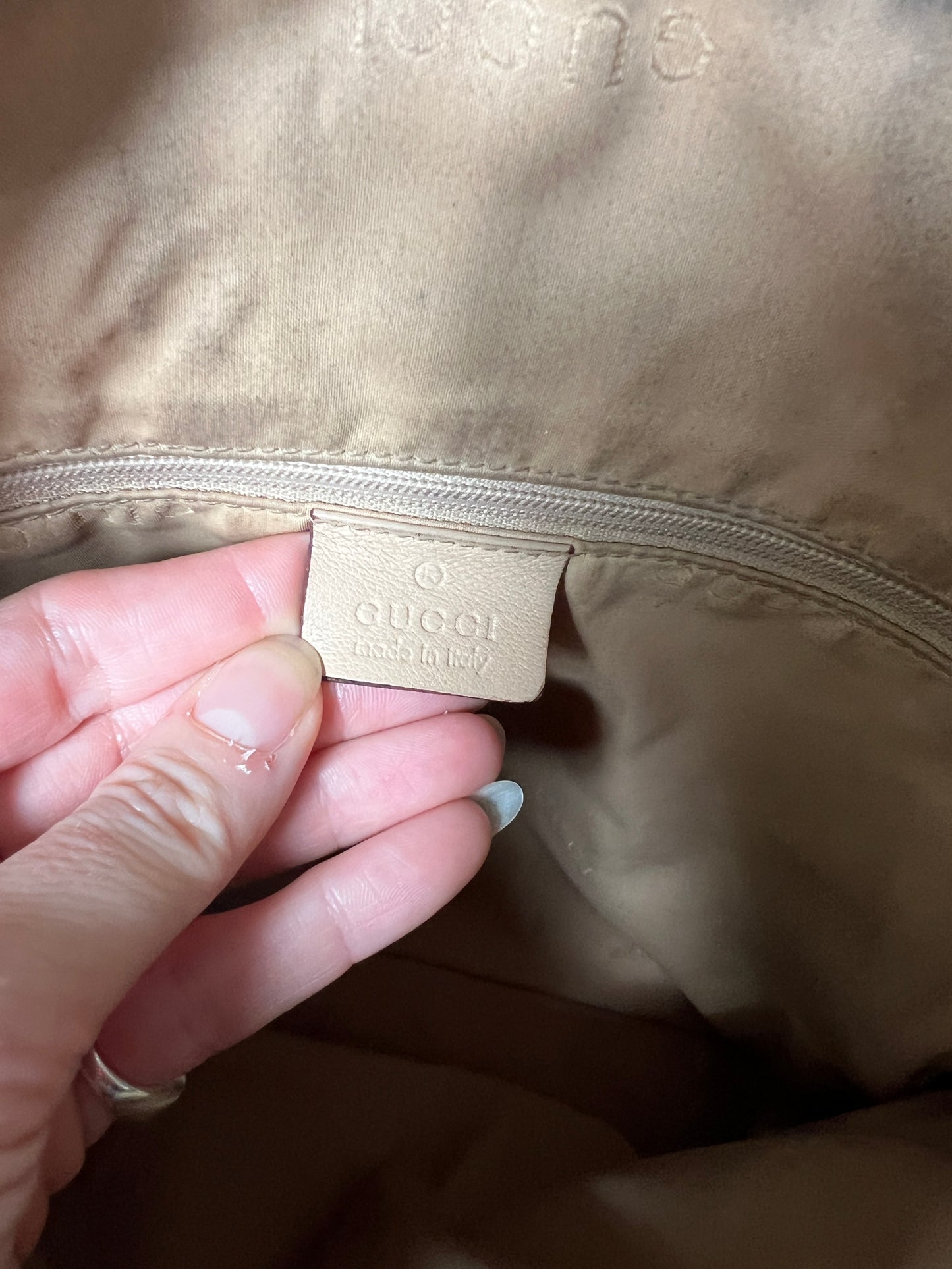 Gucci Jackie Black Leather Shoulder Bag
