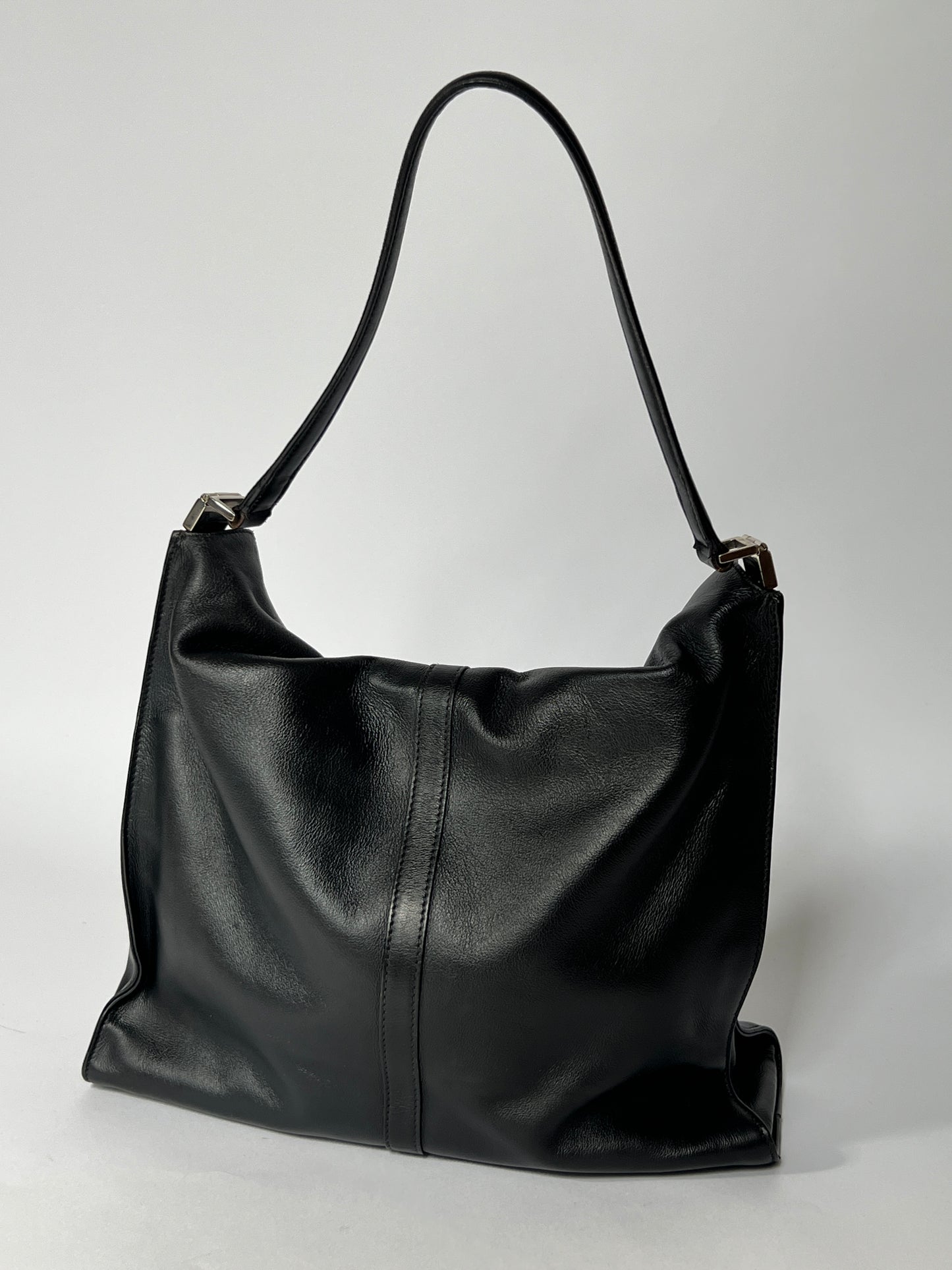Gucci Jackie Black Leather Shoulder Bag