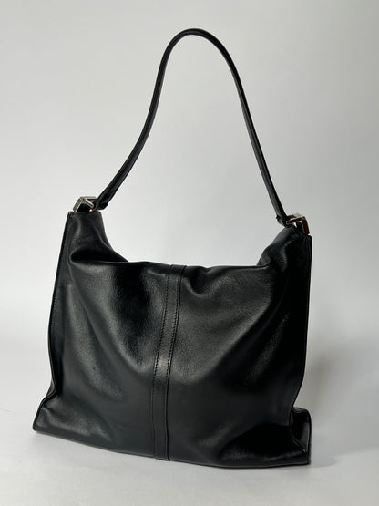 Gucci Jackie Black Leather Shoulder Bag