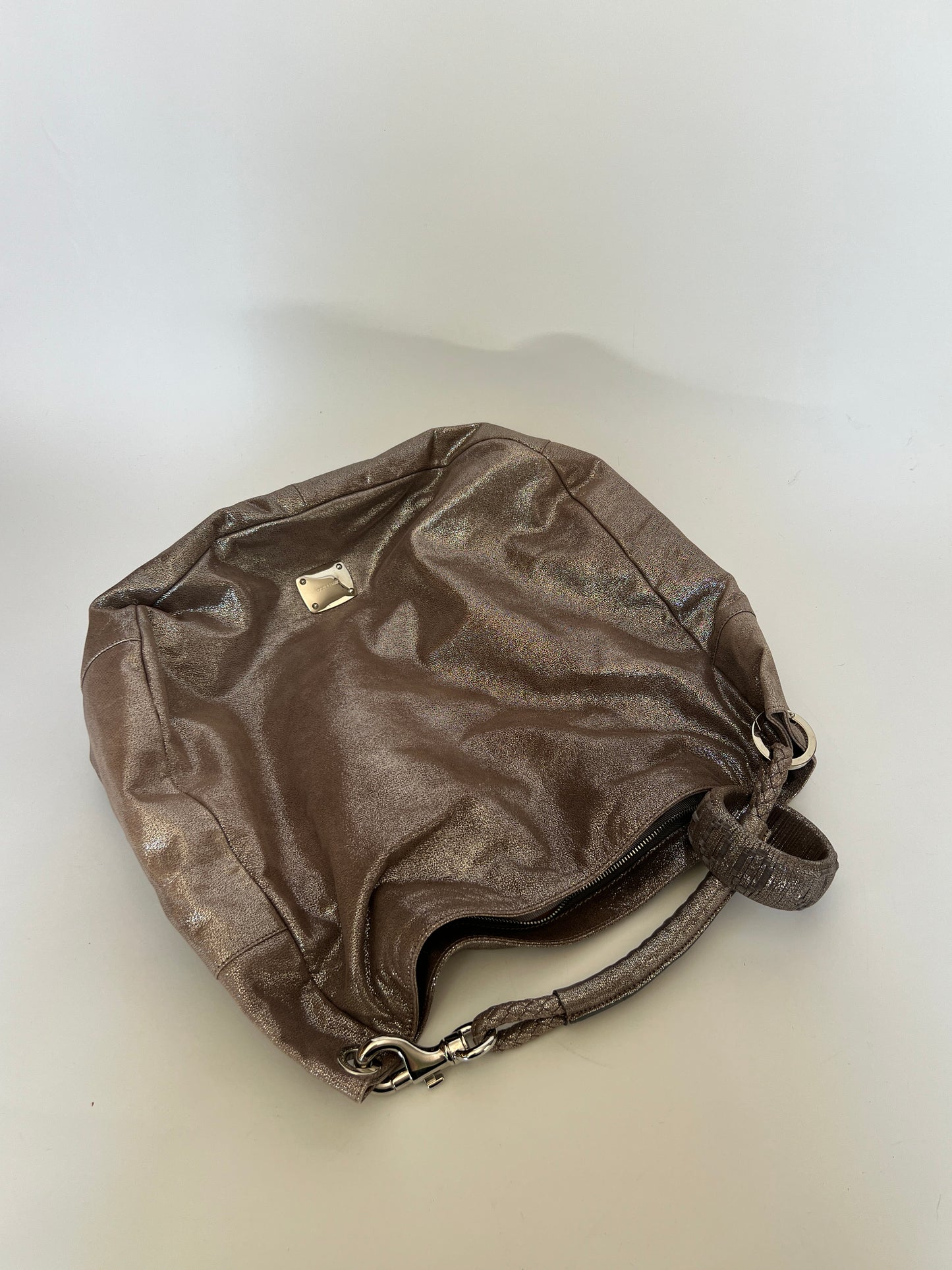 Jimmy Choo Metallic Bangle Bag