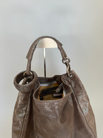 Jimmy Choo Metallic Bangle Bag