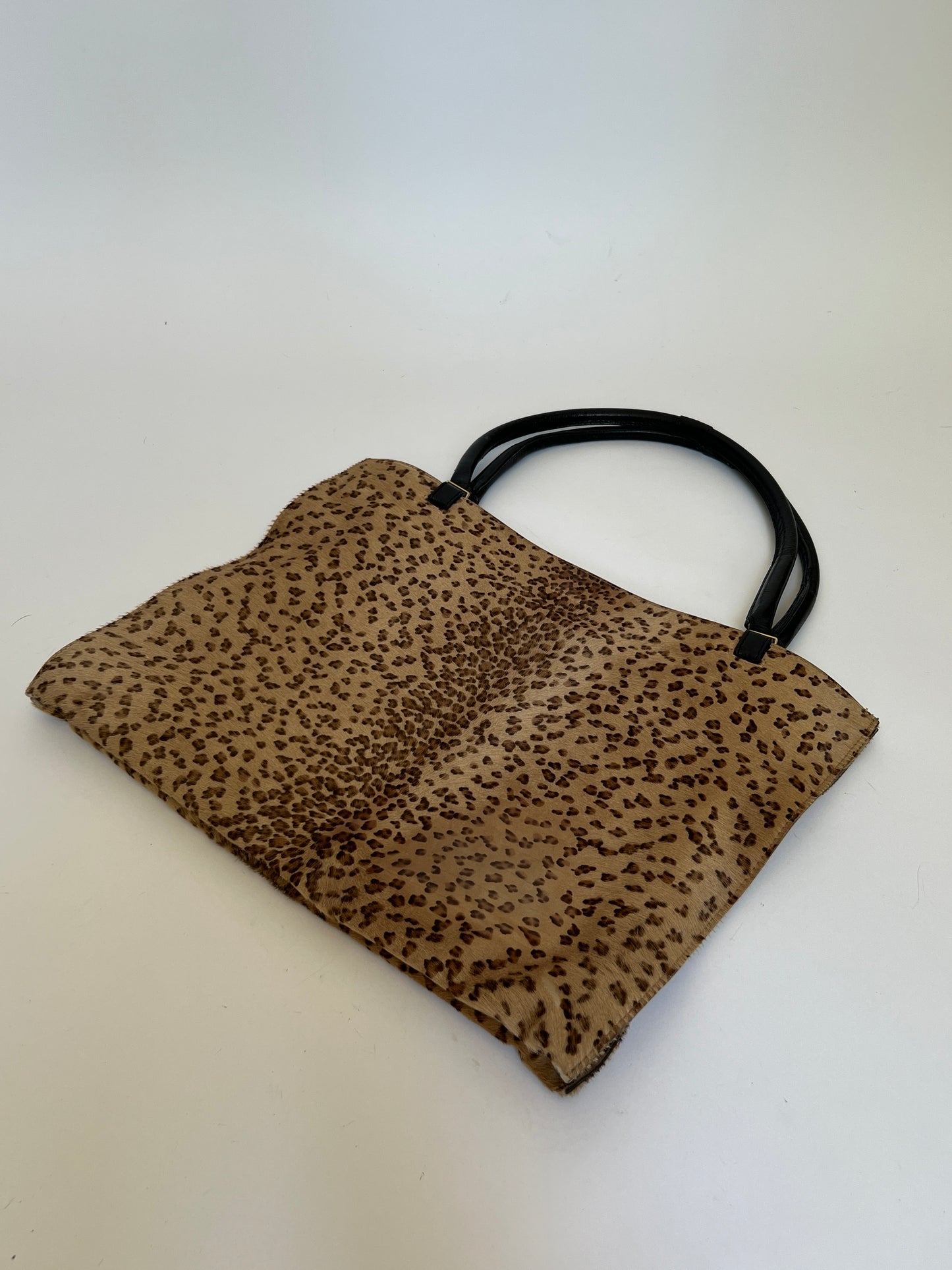 Pony Hair Cheetah Print Tote