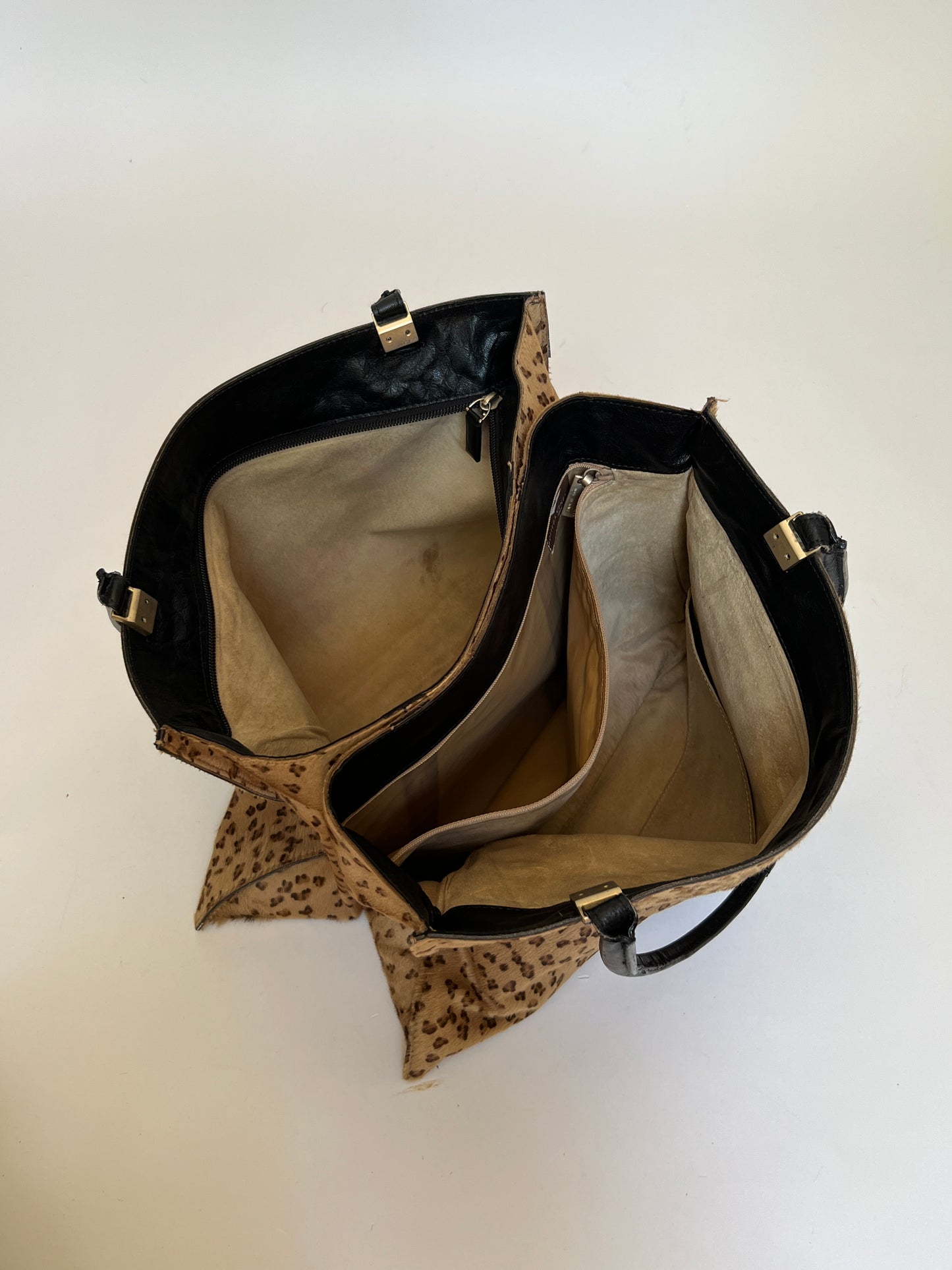 Pony Hair Cheetah Print Tote