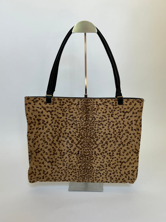 Pony Hair Cheetah Print Tote