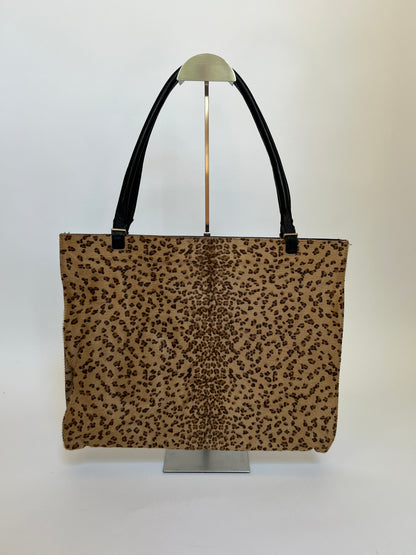 Pony Hair Cheetah Print Tote