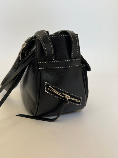 Double Pocket Pony Hair Bag