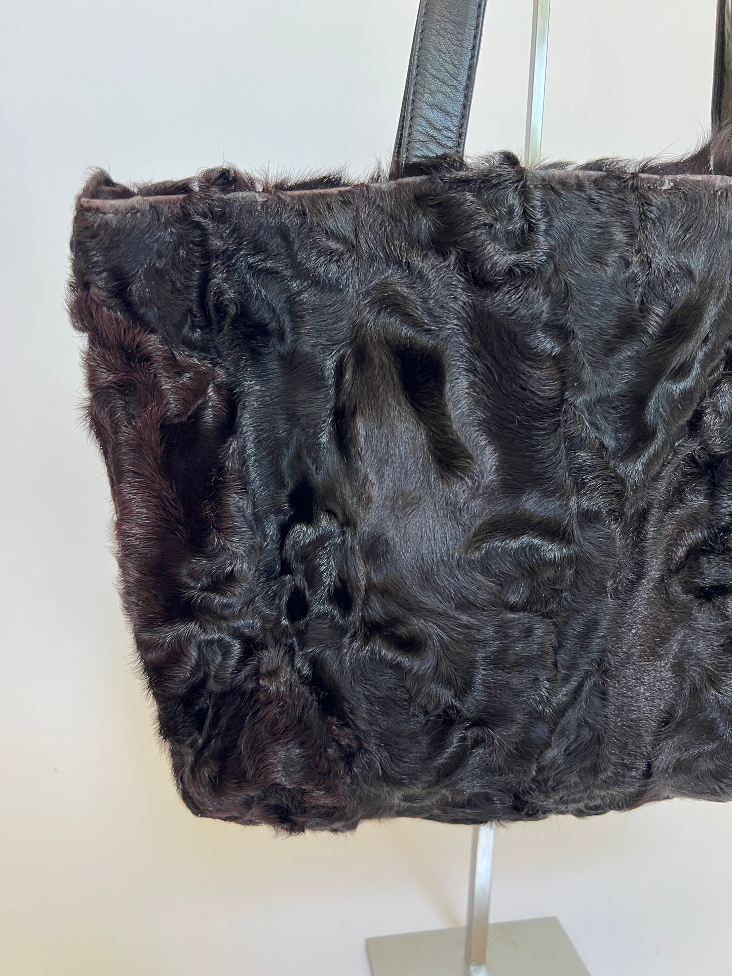 Loewe Fur Mini Tote Bag