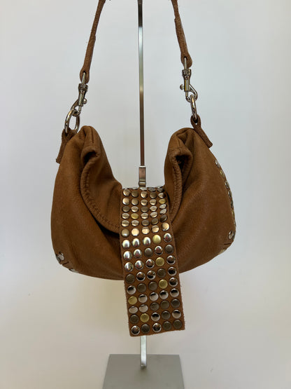 Mixed Metal Studded Bag