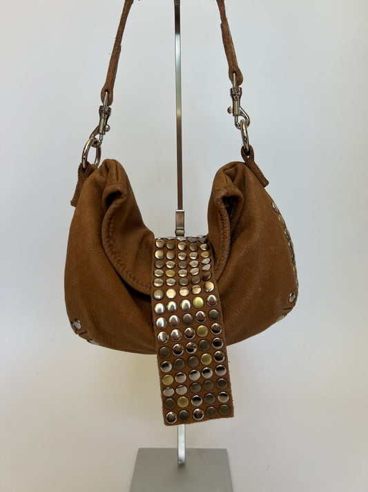 Mixed Metal Studded Bag