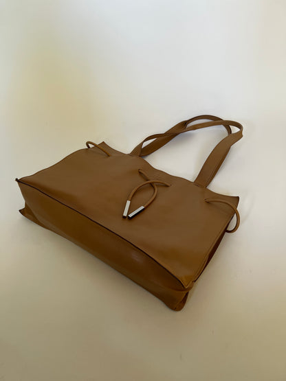 Tom Ford Gucci Camel Leather Tote Bag