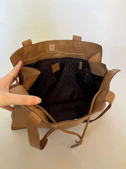 Tom Ford Gucci Camel Leather Tote Bag