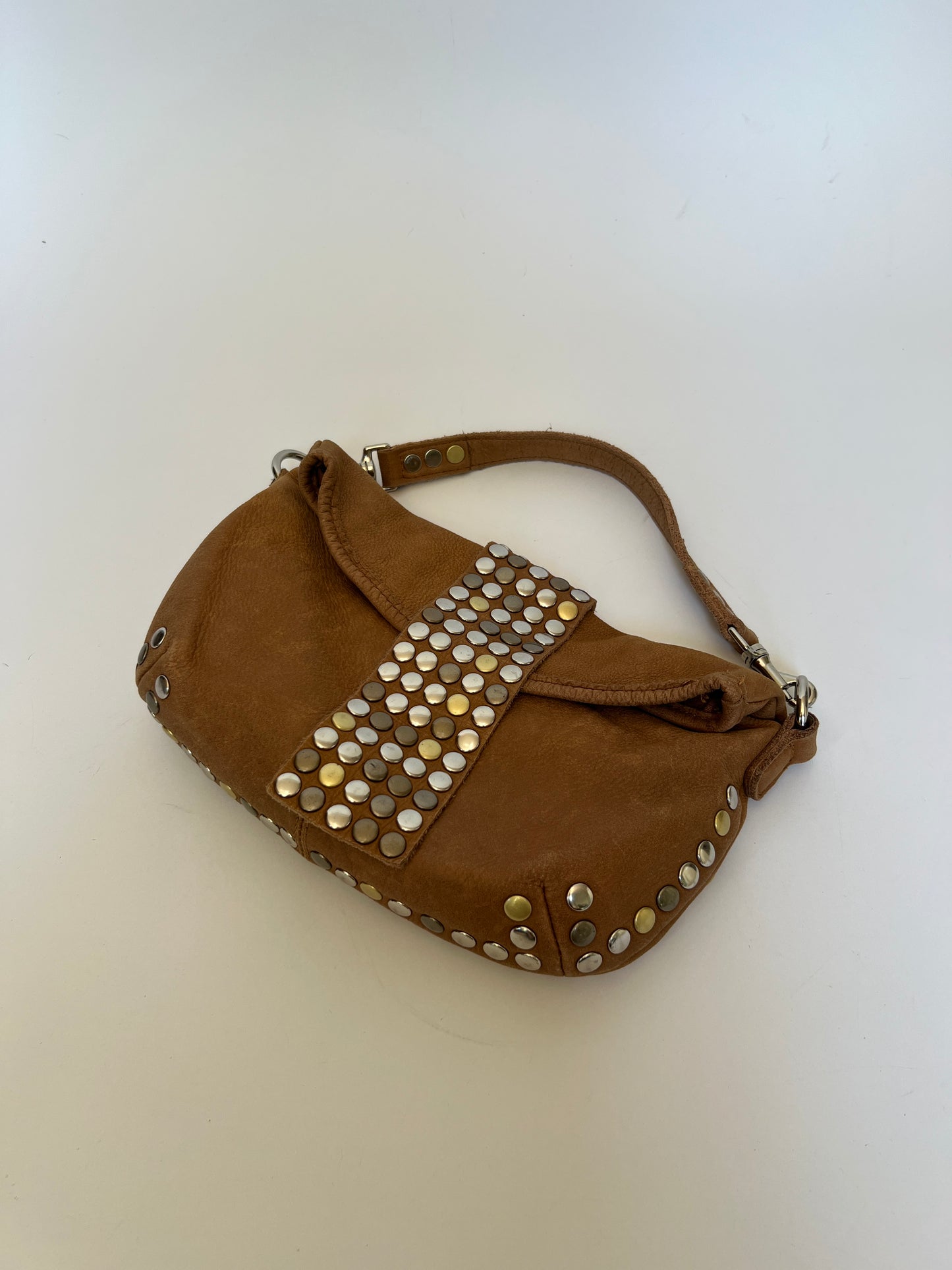 Mixed Metal Studded Bag