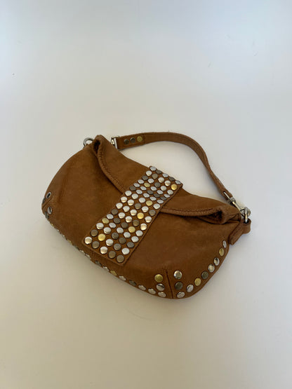Mixed Metal Studded Bag