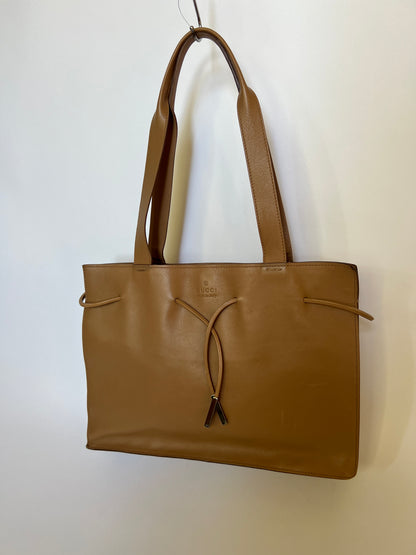 Tom Ford Gucci Camel Leather Tote Bag