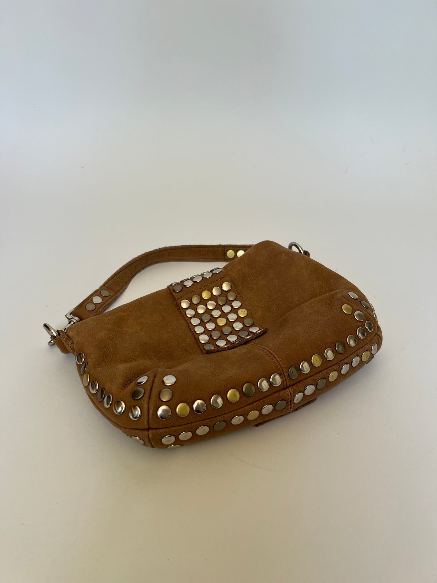 Mixed Metal Studded Bag