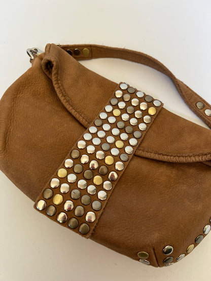 Mixed Metal Studded Bag