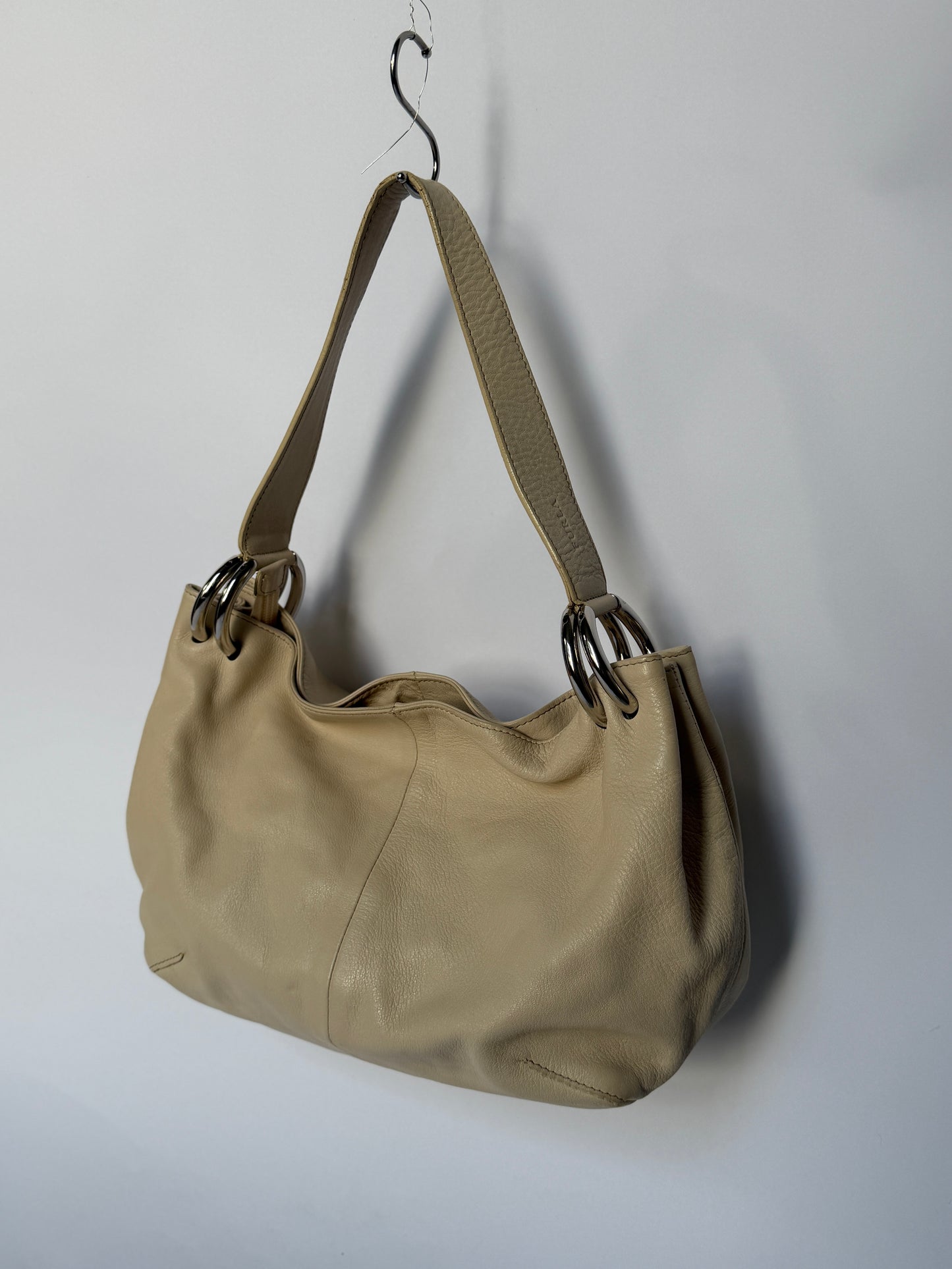 Ivory O Ring Shoulder Bag