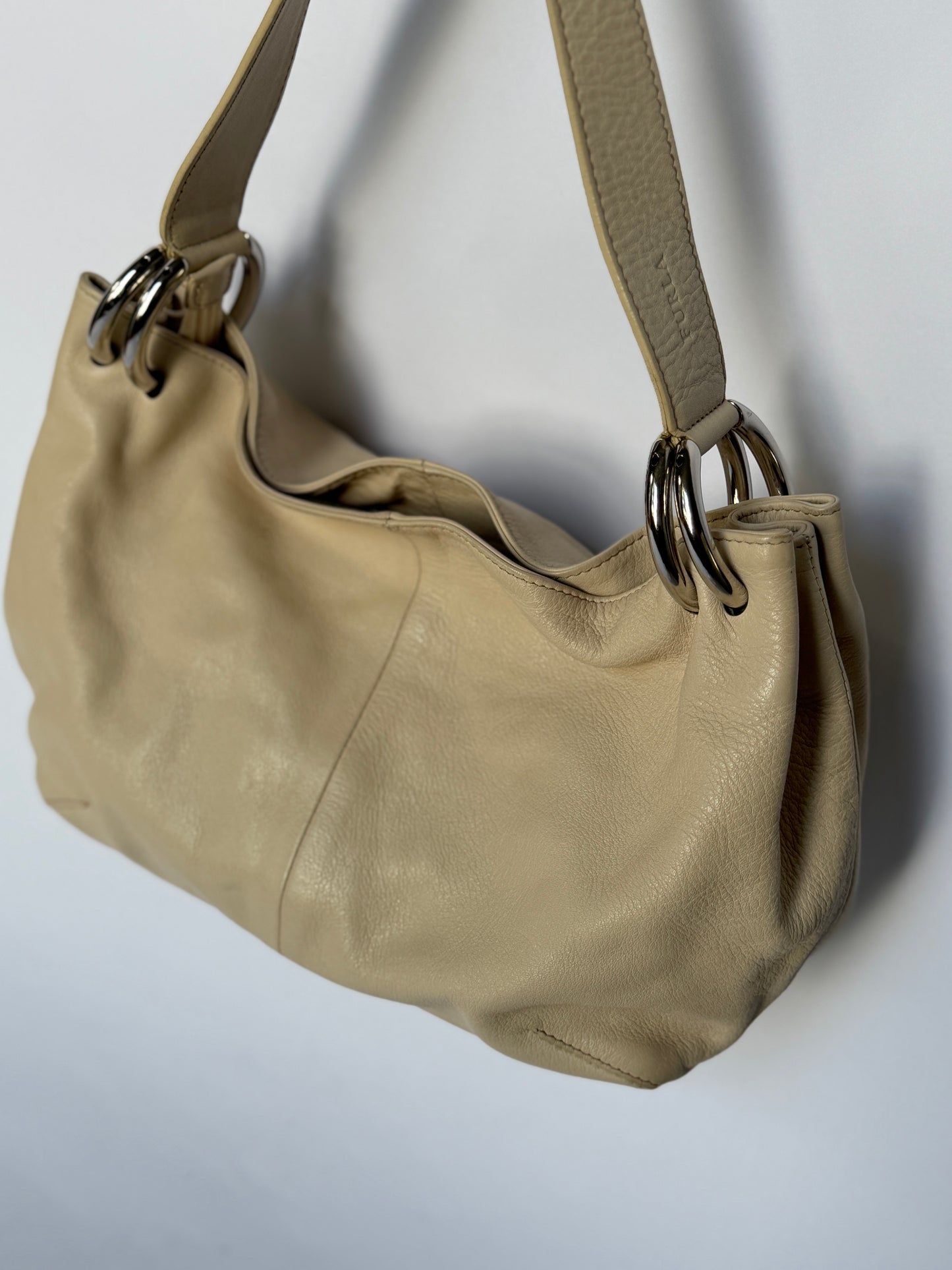 Ivory O Ring Shoulder Bag