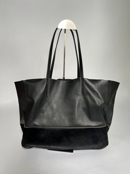Italian Pony Hair and Leather Tote