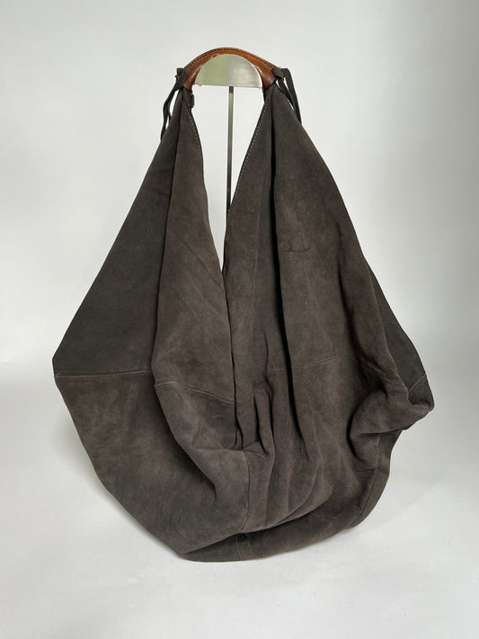 Giant Suede Tote