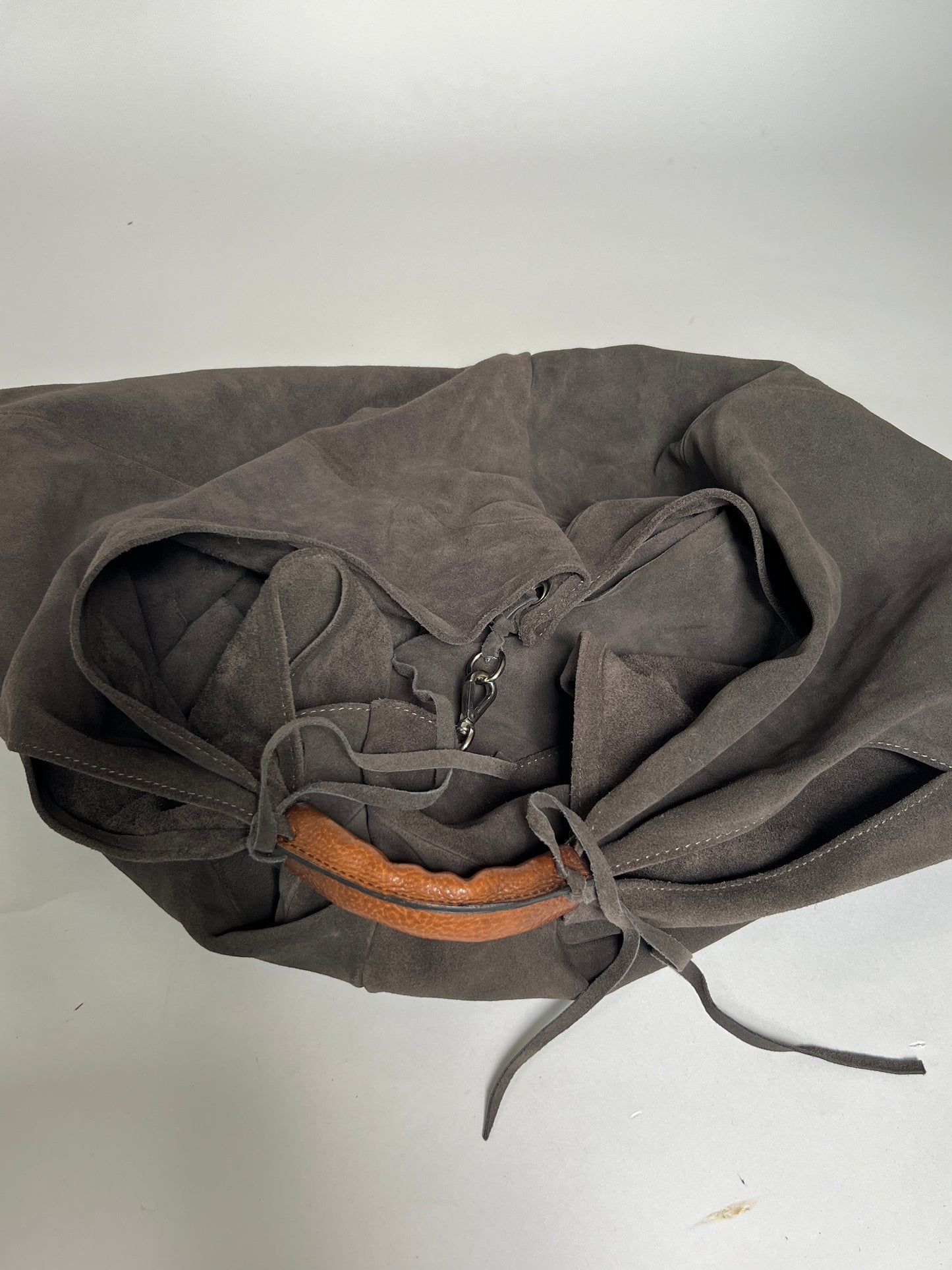 Giant Suede Tote