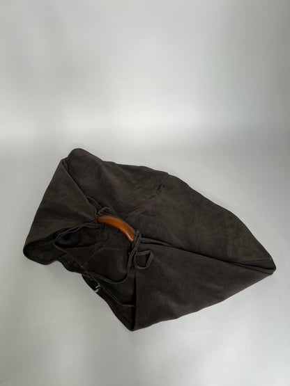 Giant Suede Tote