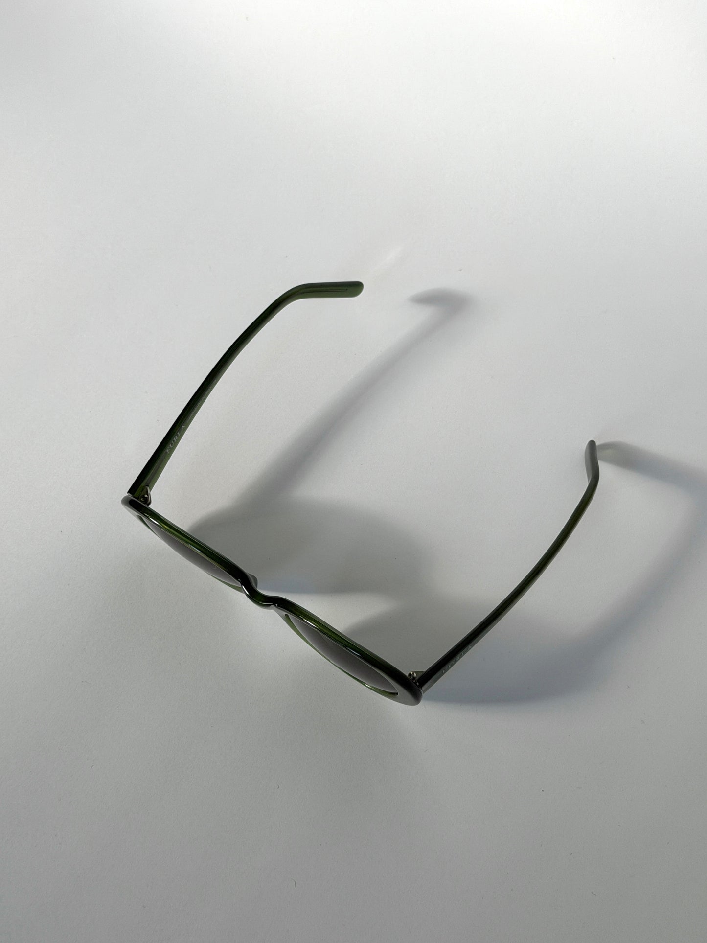Furla Green Oval Sunglasses