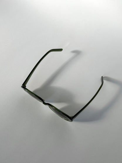 Furla Green Oval Sunglasses