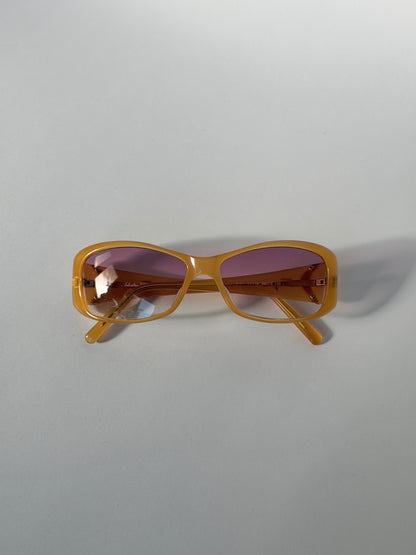 Salvatore Ferragamo Purple Lens Sunglasses