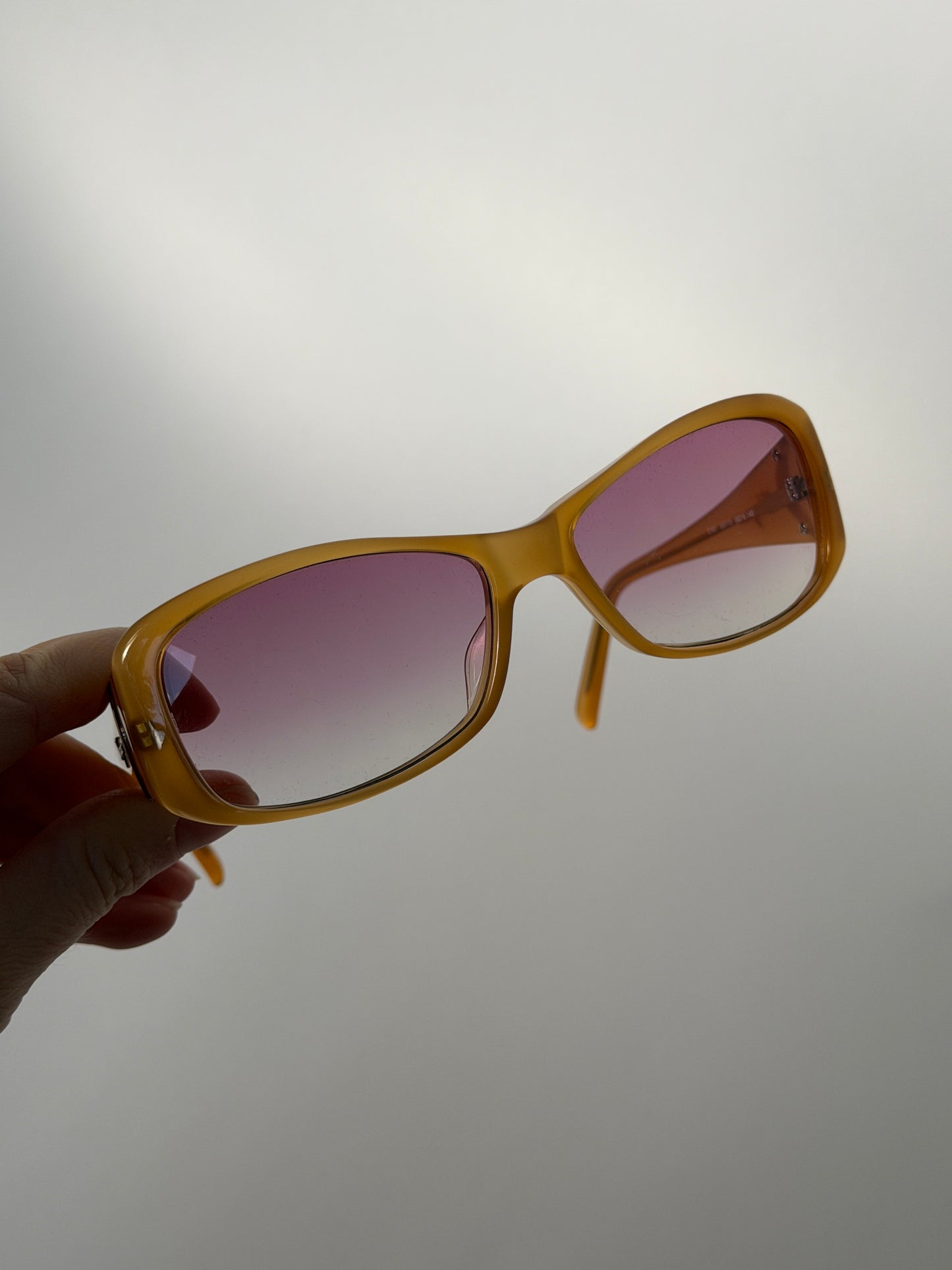 Salvatore Ferragamo Purple Lens Sunglasses