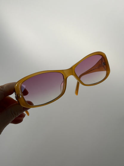 Salvatore Ferragamo Purple Lens Sunglasses