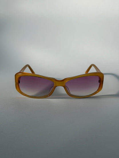 Salvatore Ferragamo Purple Lens Sunglasses